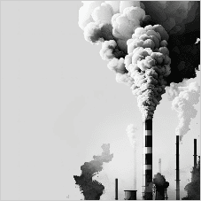 Factory Chimney Pollution