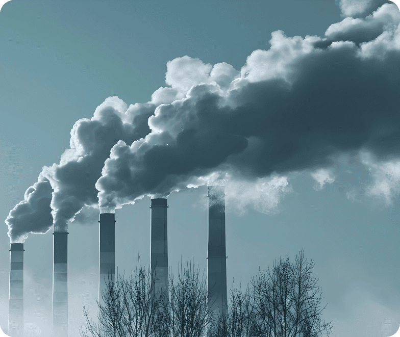 Factory Chimney Pollution