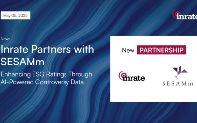 Inrate Enhances ESG Ratings Through Strategic Data Partnership with SESAMm