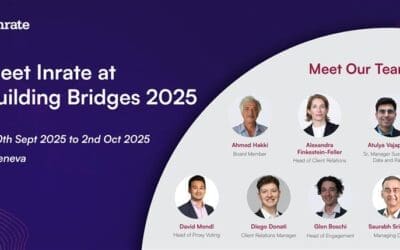 Inrate at Building Bridges 2025